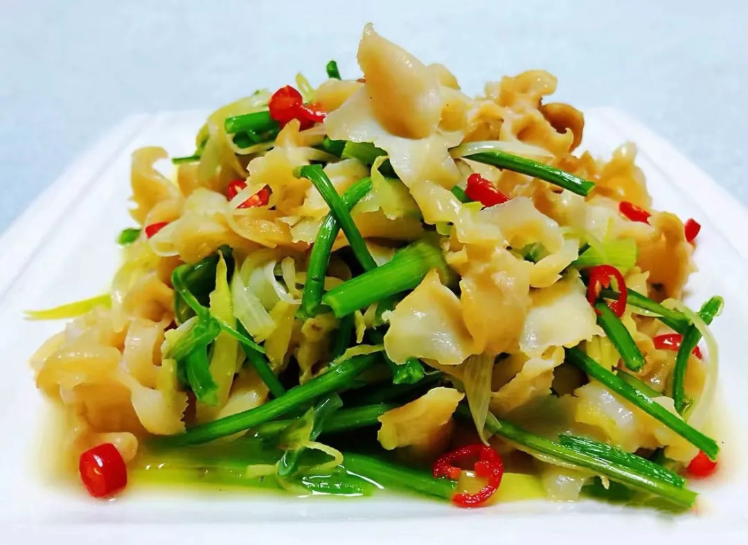【蔥爆海螺片】做法|味道鮮美，營養充足，快試試動手制作吧